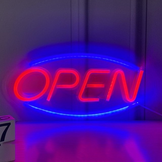 LED NEON LIGHTS Ready made open signage for business | Shopee Philippines