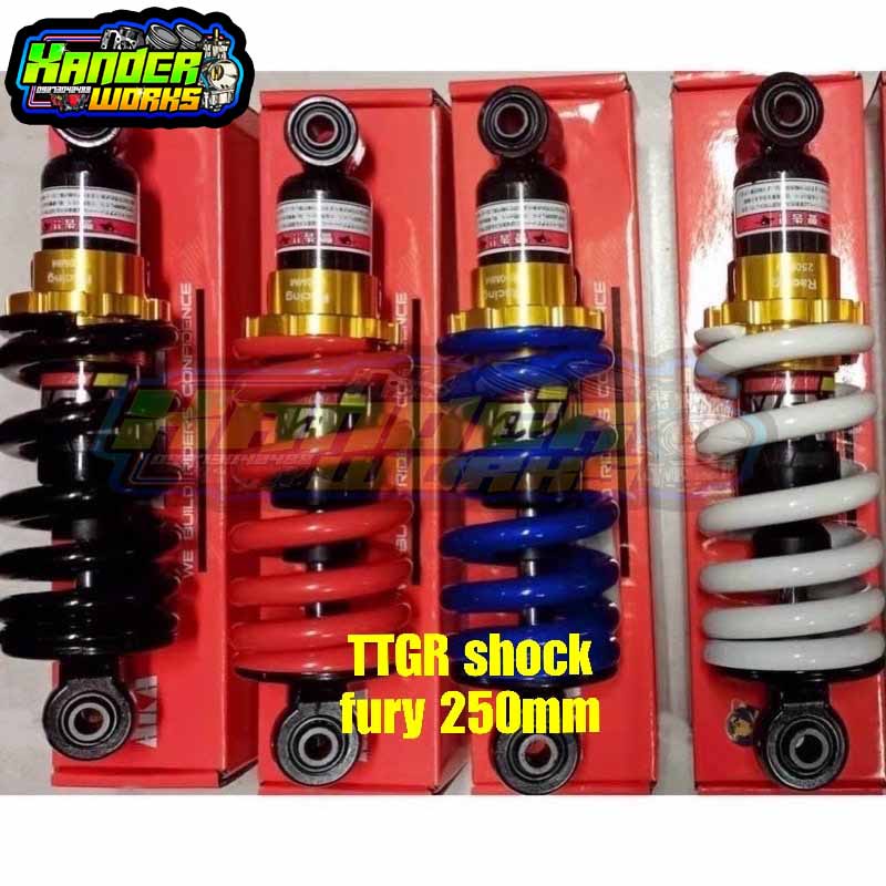 TTGR REAR SHOCK FURY 250MM | Shopee Philippines