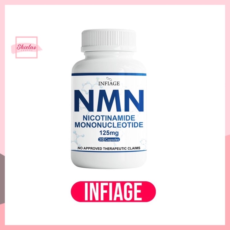 INFIAGE NMN Nicotinamide Mononucleotide 125mg 30 Capsules | Shopee ...