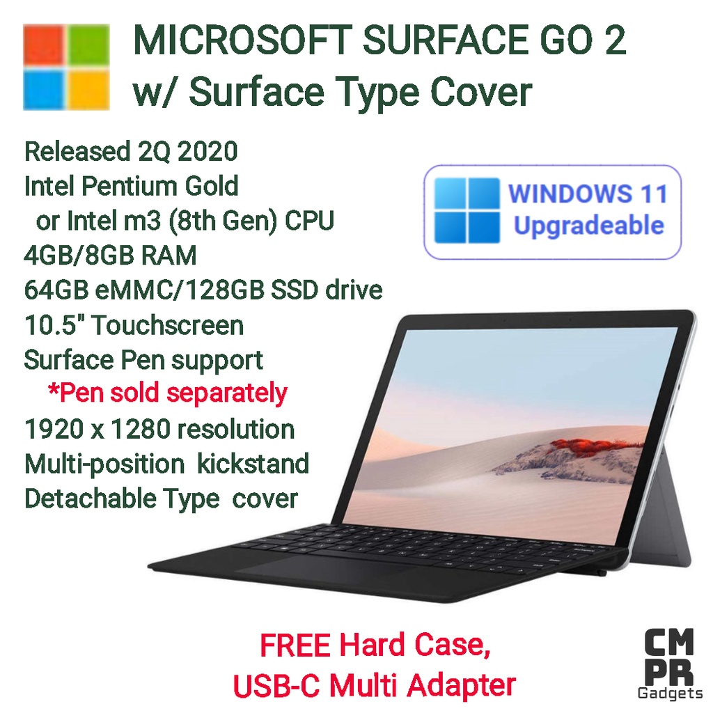 Microsoft Surface Go 3 Business LTE 64 GB 26,7 cm (10.5) Intel® Pentium®