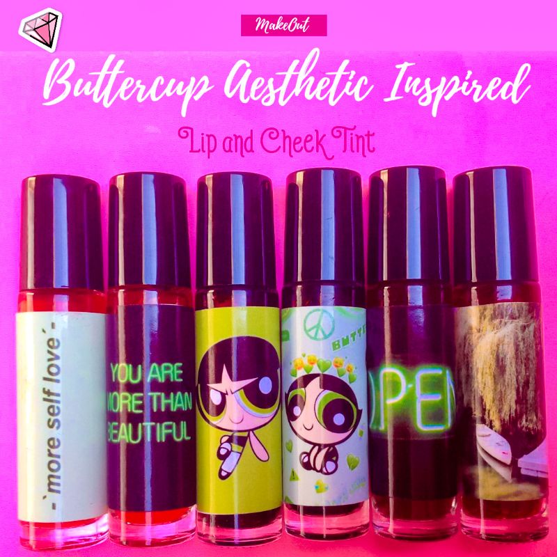 Powerpuff Girls Buttercup Aesthetic Inspired Lip And Cheek Tint 10ml Liptint Cod Shopee 5329