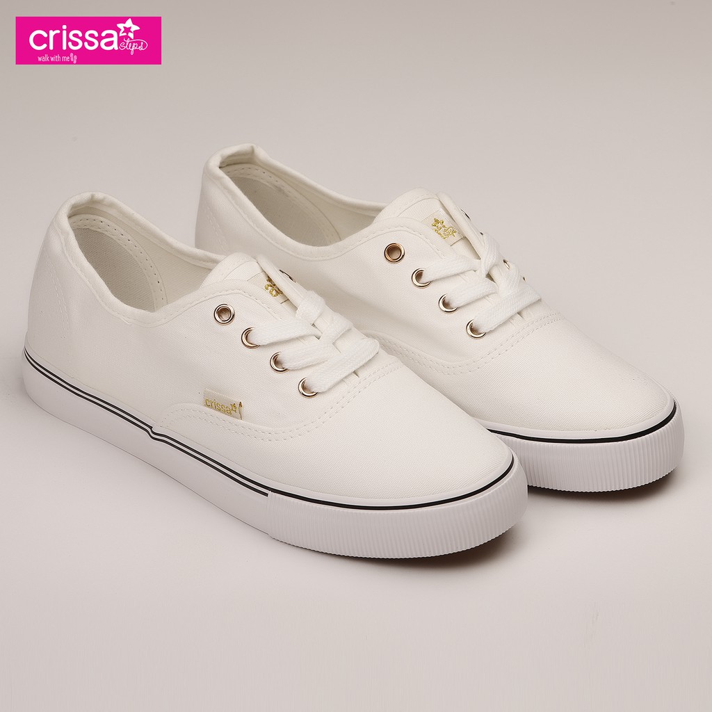 Crissa cheap white shoes