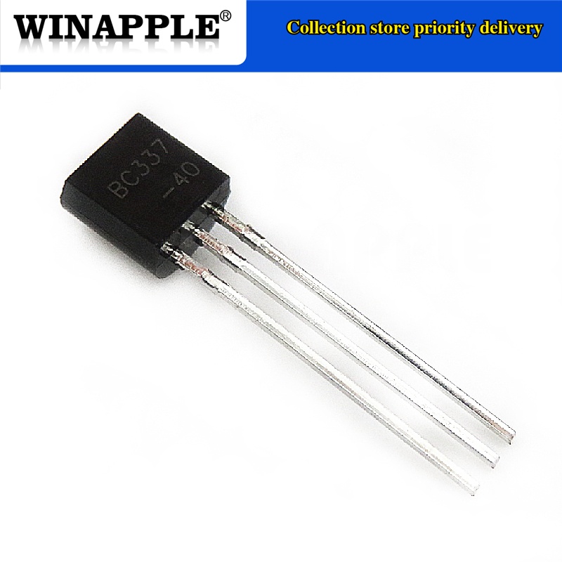 Produktbild von 100 Stück BC327-40 TO-92 Transistoren – PNP, 40 V, 800 MA, Für Elektronikprojekte, Nagelneu