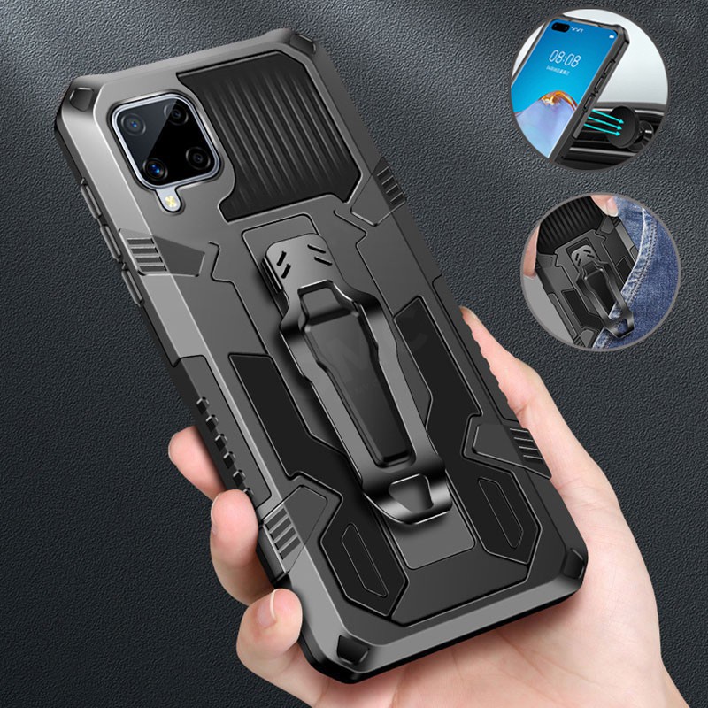 Samsung A02s A12 A22 4g 5g A32 4g 5g A42 A52 A72 Rugged Hybrid Armor Belt Clip Shockproof Phone