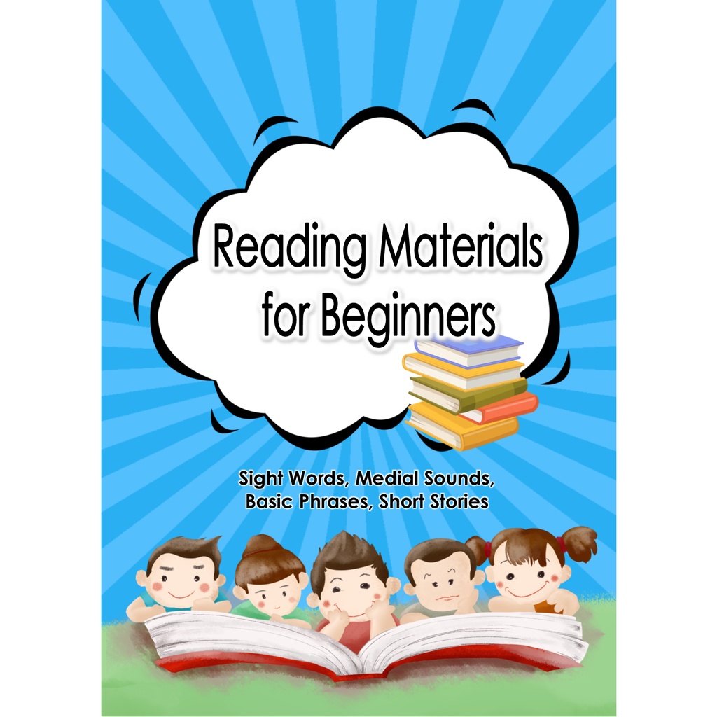 ENGLISH READING MATERIAL FOR BEGINNERS (58 PAGES) Shopee Philippines