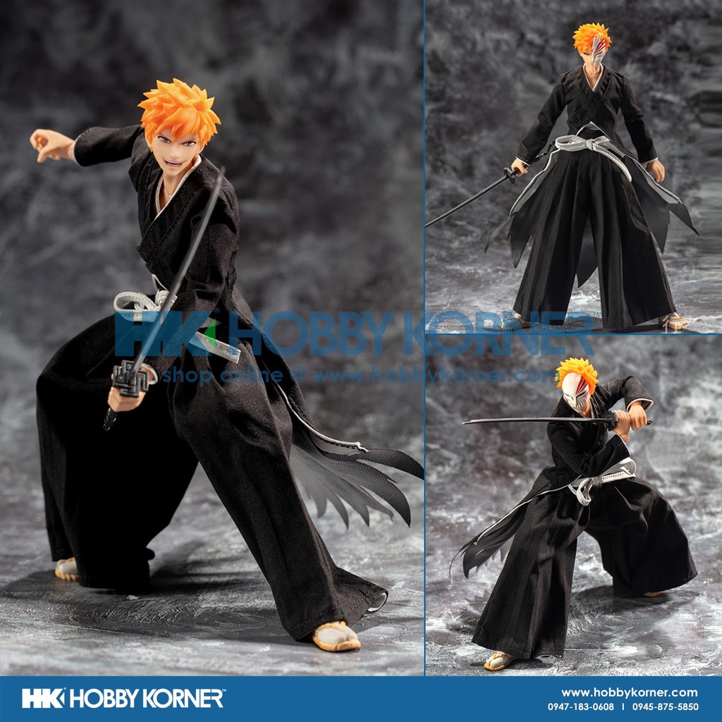 IN STOCK) DASIN 1/12 Scale Bleach Bankai Kurosaki Ichigo | Shopee  Philippines