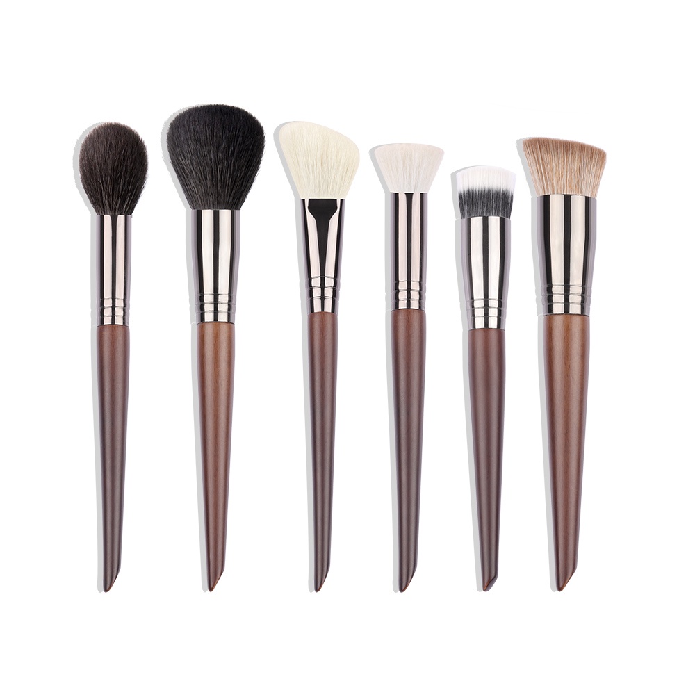OVW 6PCS Face Makeup Brushes Set Powder Foundation Sculpting Brushes ...