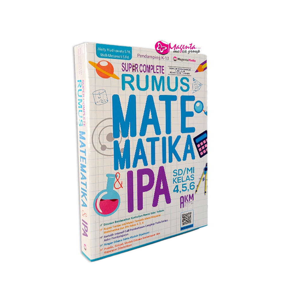 Sd/mi Textbook: SUPER COMPLETE Mathematics Formula SD/MI Science 4,5,6 ...