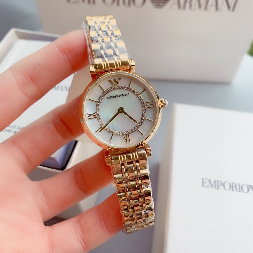 Ready stock Emporio Armani women s wristwatch model AR1907 AR1908