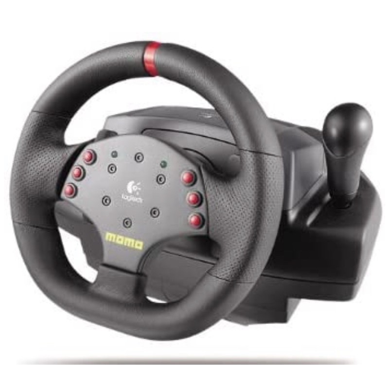Authentic LOGITECH MOMO RACING WHEEL Force Feedback | Shopee.