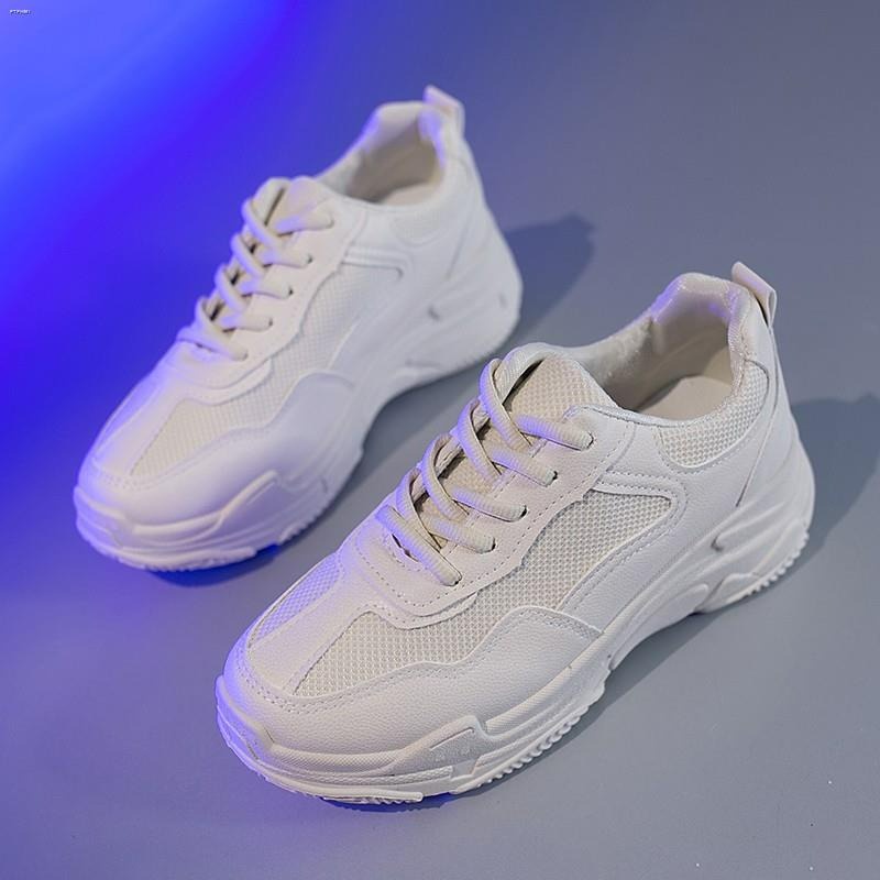 New high quality korean White rubber shoes (add one size) | Shopee ...