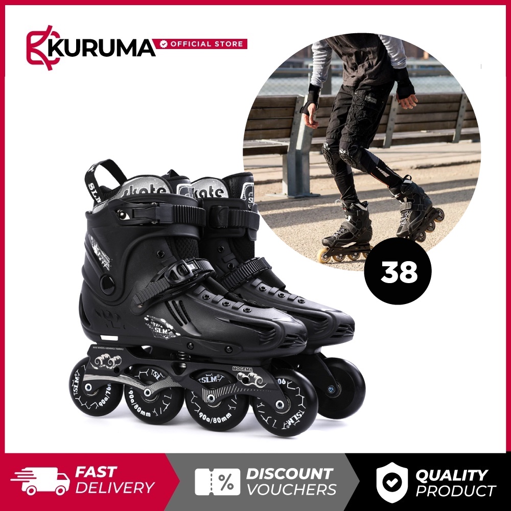 Roller Skates 4Wheel Inline Roller Blades for Men & Women PU