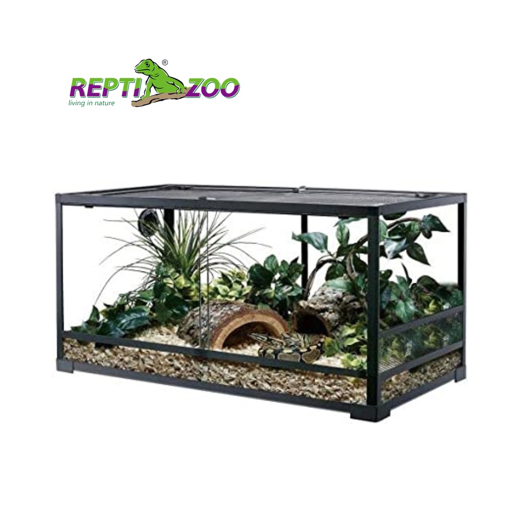 Repti Zoo Flat Glass Terrarium Rk0214 | Shopee Philippines