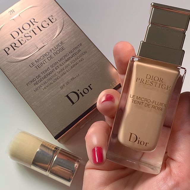 Authentic DIOR Prestige Le Micro-Fluide Teint De Rose liquid foundation