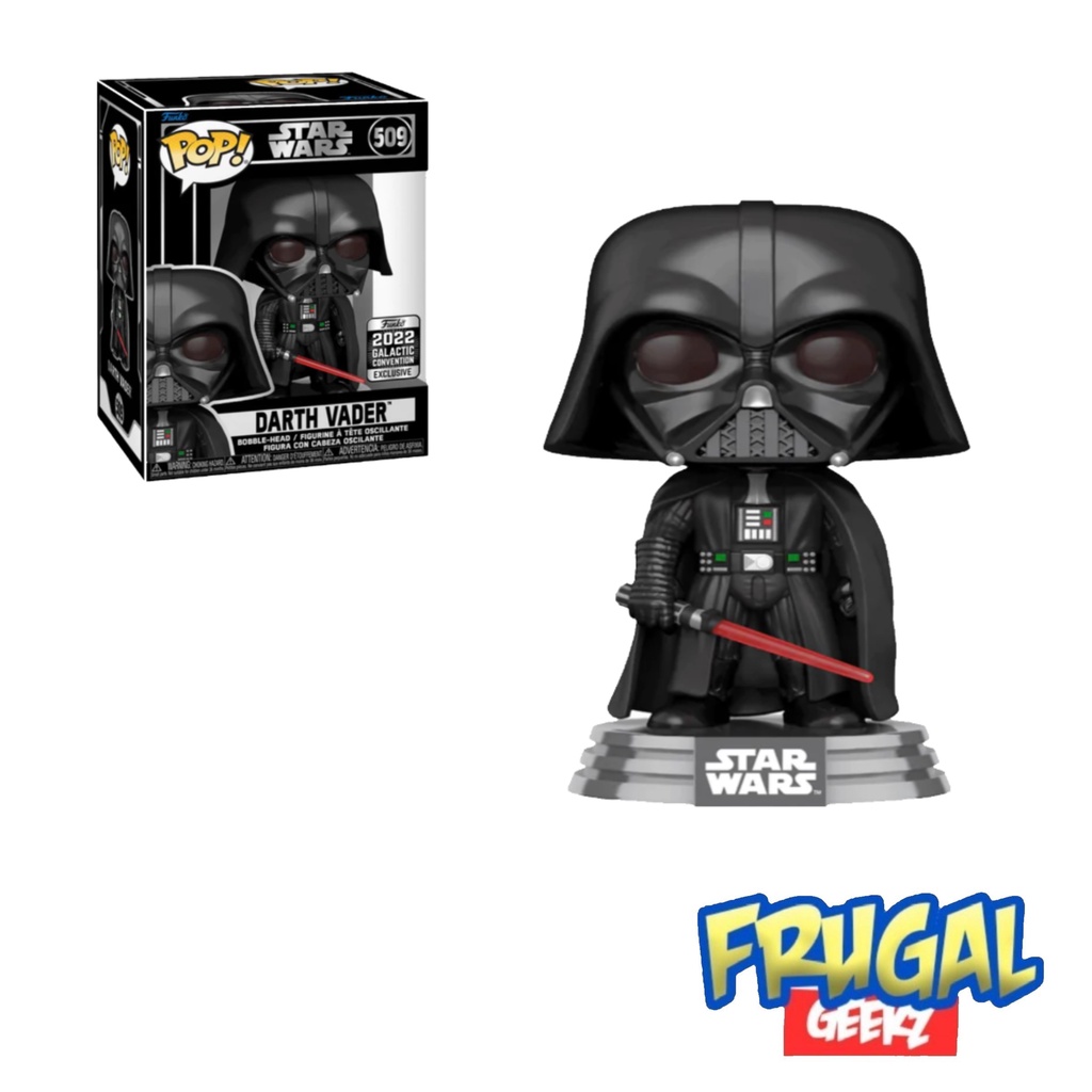 Funko Pop! Star Wars Darth Vader 2022 Galactic Convention Exclusive ...