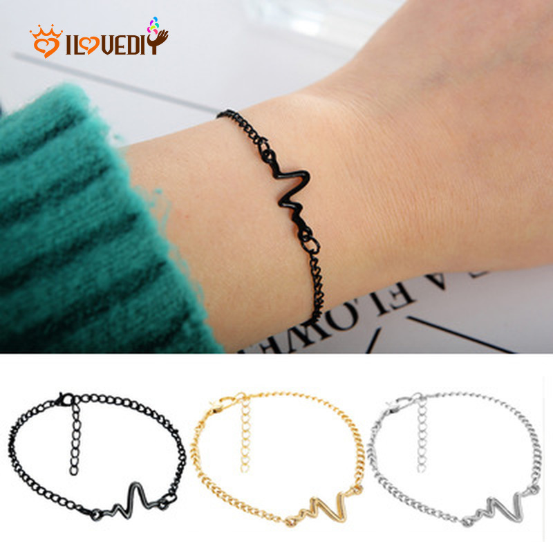 Heartbeat hot sale friendship bracelet