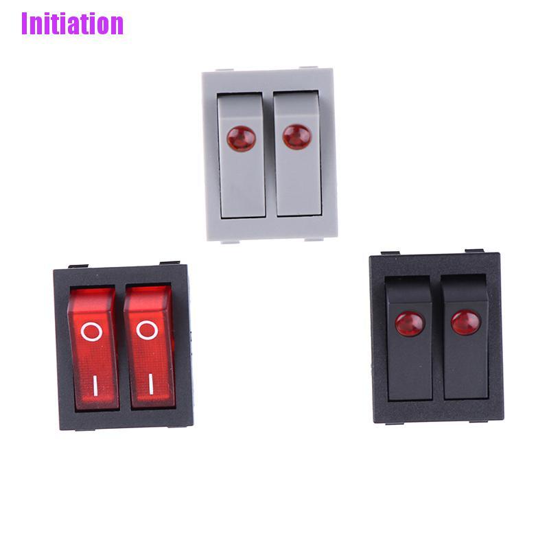 Initiation> New Double Button Switch Rocker Switch for Warmer Oil ...
