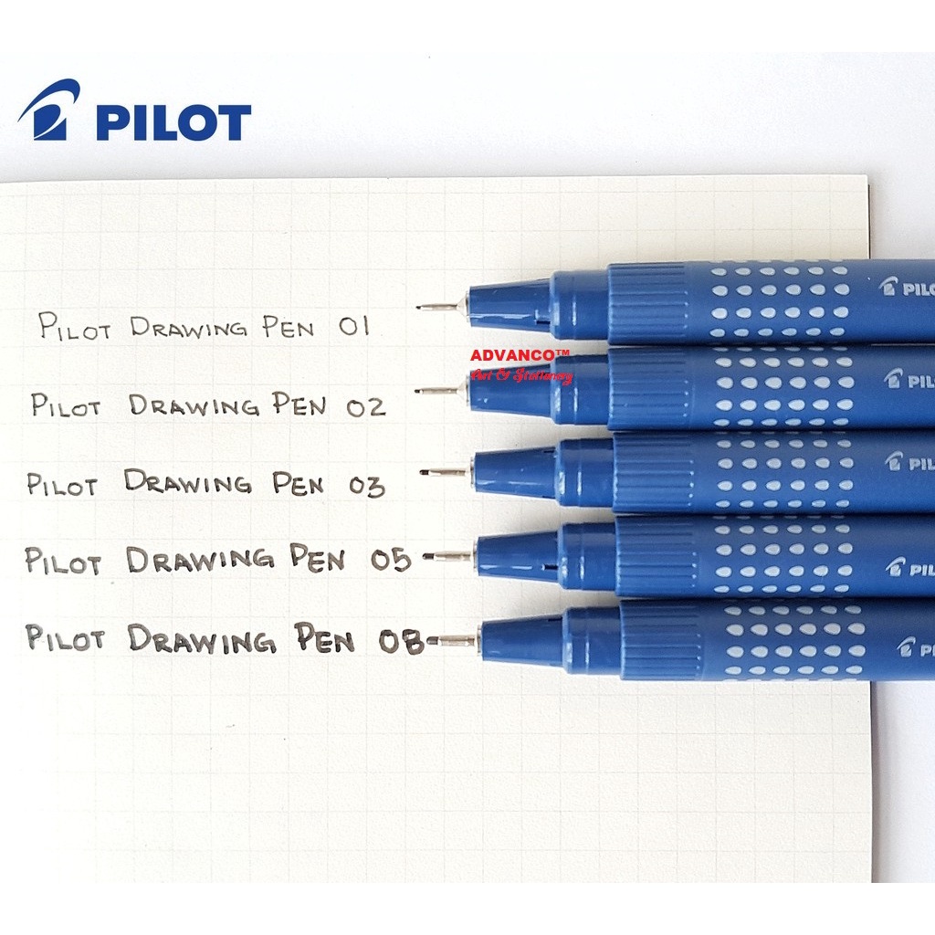 PILOT DRAWING PEN BLACK | Shopee Philippines