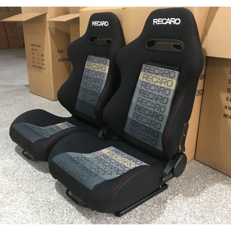2pcs RECARO SR3 GRADIANT Universal Bucket Seats Quality Racing Seat