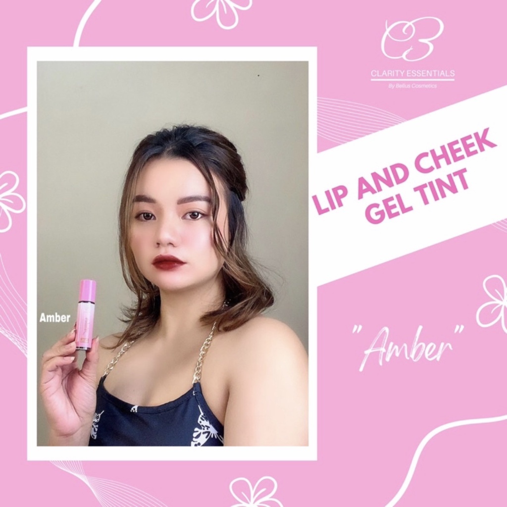 Amber Shade Lip and Cheek Tint Gel based Lip tint Lip Stain Bellus