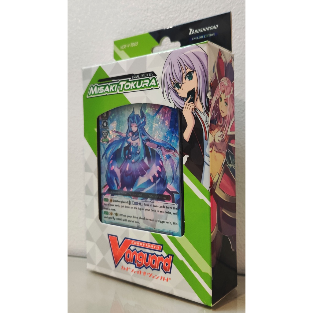 Cardfight!! Vanguard Oracle Think Tank Misaki Tokura VTD05 | Shopee ...