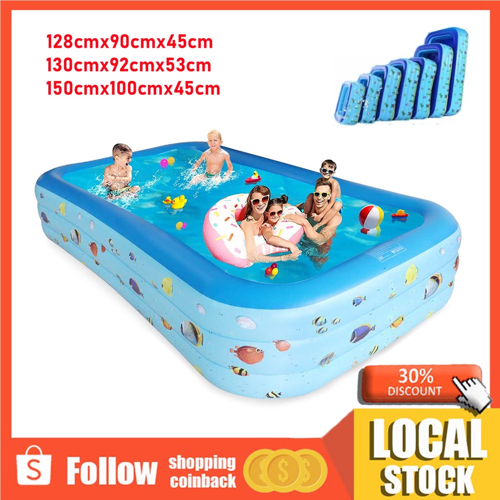 Kids Pool Baby Swimming Ring Inflatable,Kids Toddler Infant