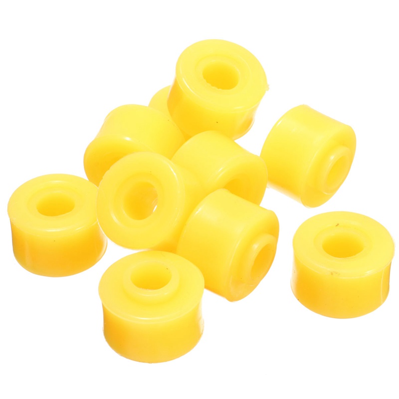 In Stock 10Pcs automobile shock absorber bush 10mm Inner Dia Yellow