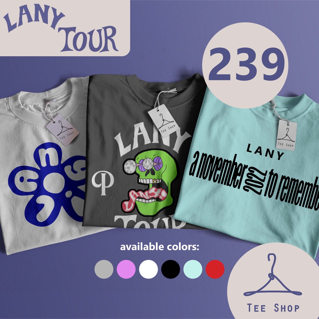 lany tour shirt