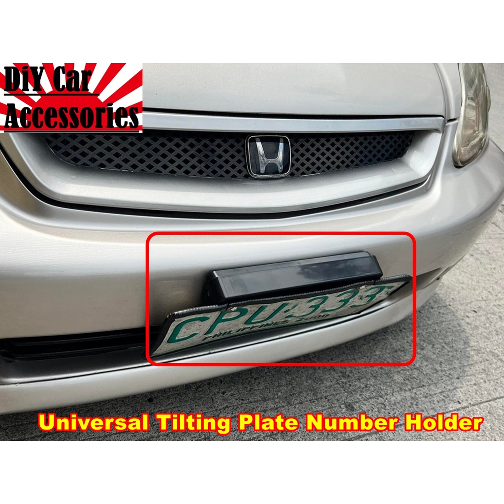 Universal Tilting Plate Number Holder (JDM Design) Shopee Philippines