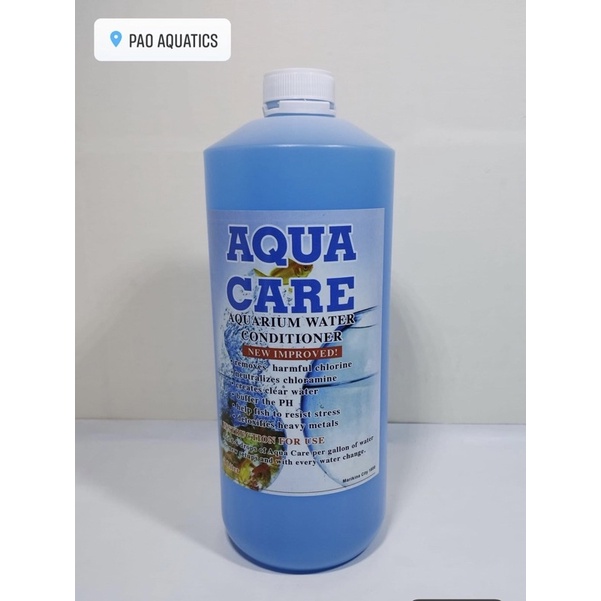 aquacare 120ml and 250ml and 1liter new improved! aquarium water ...