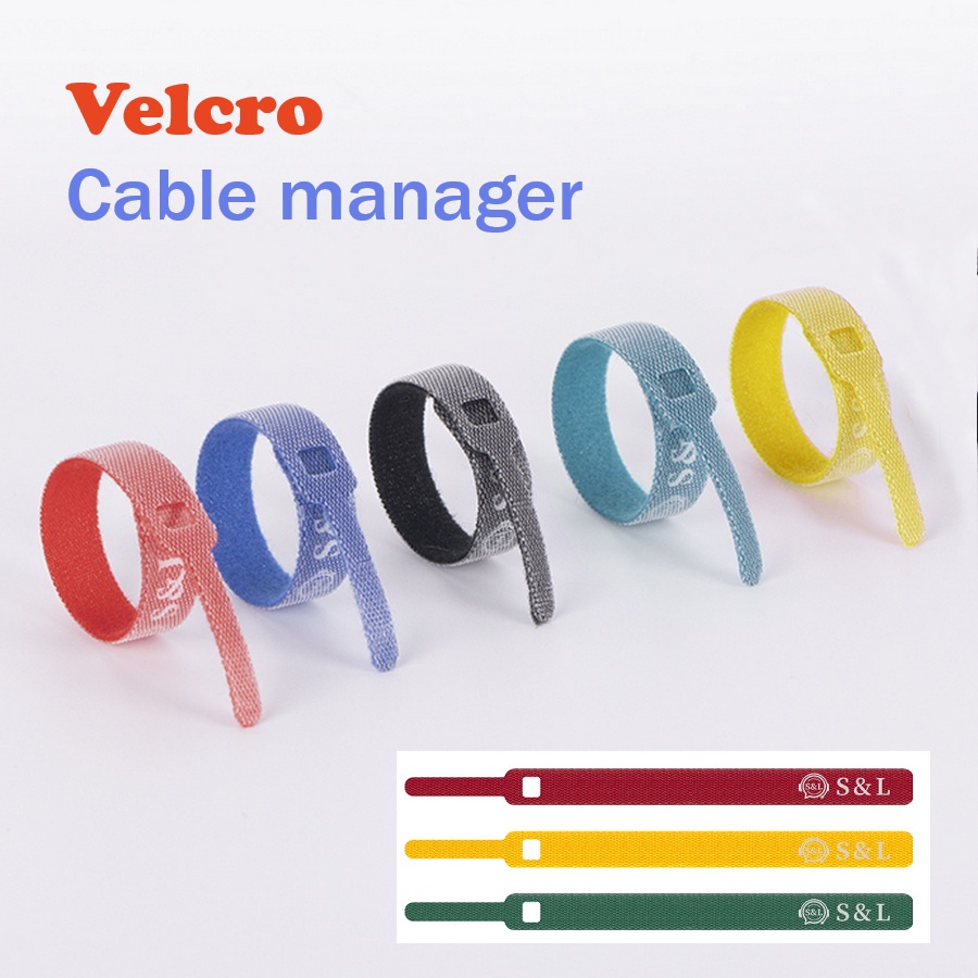 Velcro Cable Manager 14cm/Earphone/USB Cable/Tie Shopee Philippines
