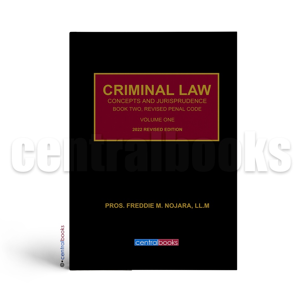 Criminal Law: Concepts and Jurisprudence, Book 2 Volume 1 (2022) by ...