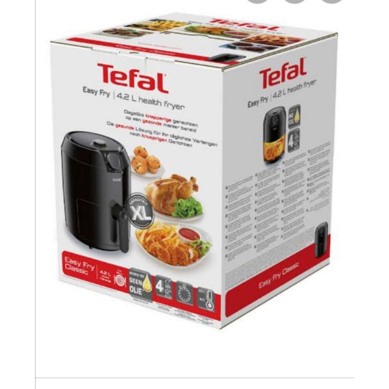 Tefal airfryer 4.2L size XL Shopee Philippines