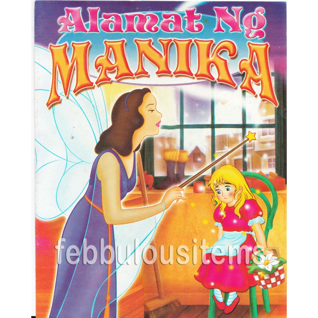 Story Book Coloring Book English Tagalog Alamat Ng Manika Shopee Philippines 9812