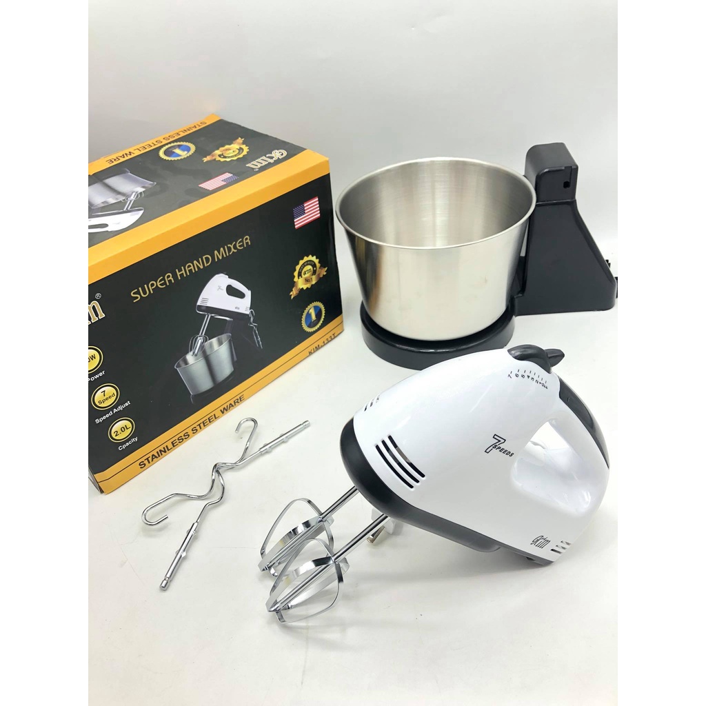 Electric Stand Mixer Setting Power Egg Beater Kitchen Mixer with Dough