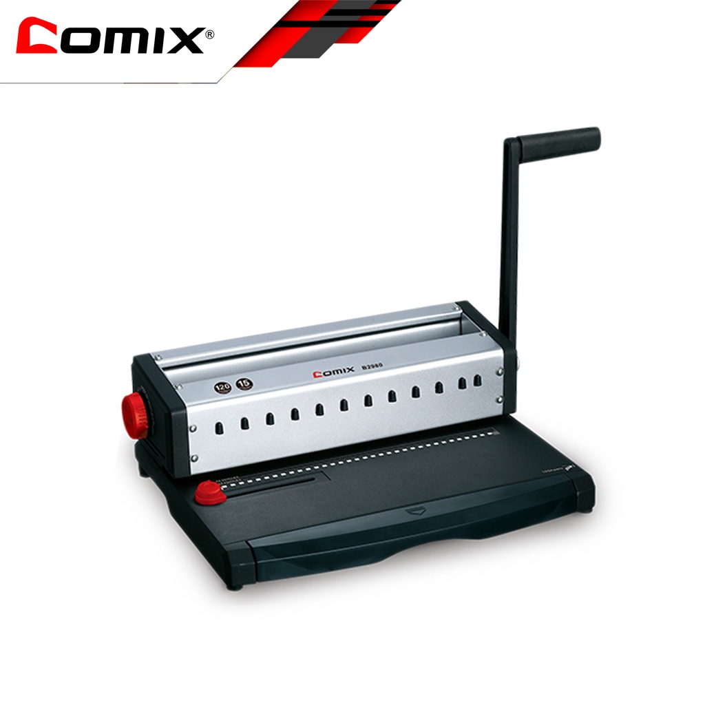 Comix B2980 Heavy Duty Wire Binding Machine, 34 Holes Shopee Philippines