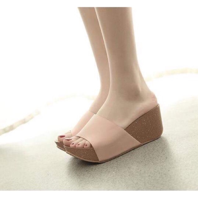 Katerina fashion wedge sandals #295 add one size Shopee Philippines