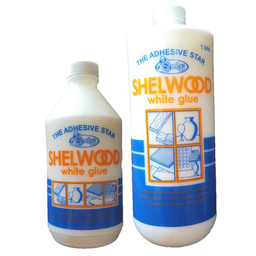 Industrial Adhesives Tapes Shelwood White Glue (500 grams 1L) Shopee