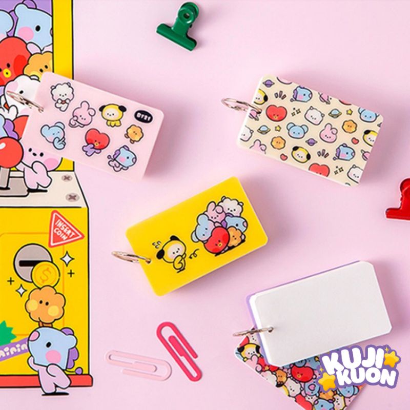BT21 Official Minini Memo Pad Ring Notepad | Shopee Philippines