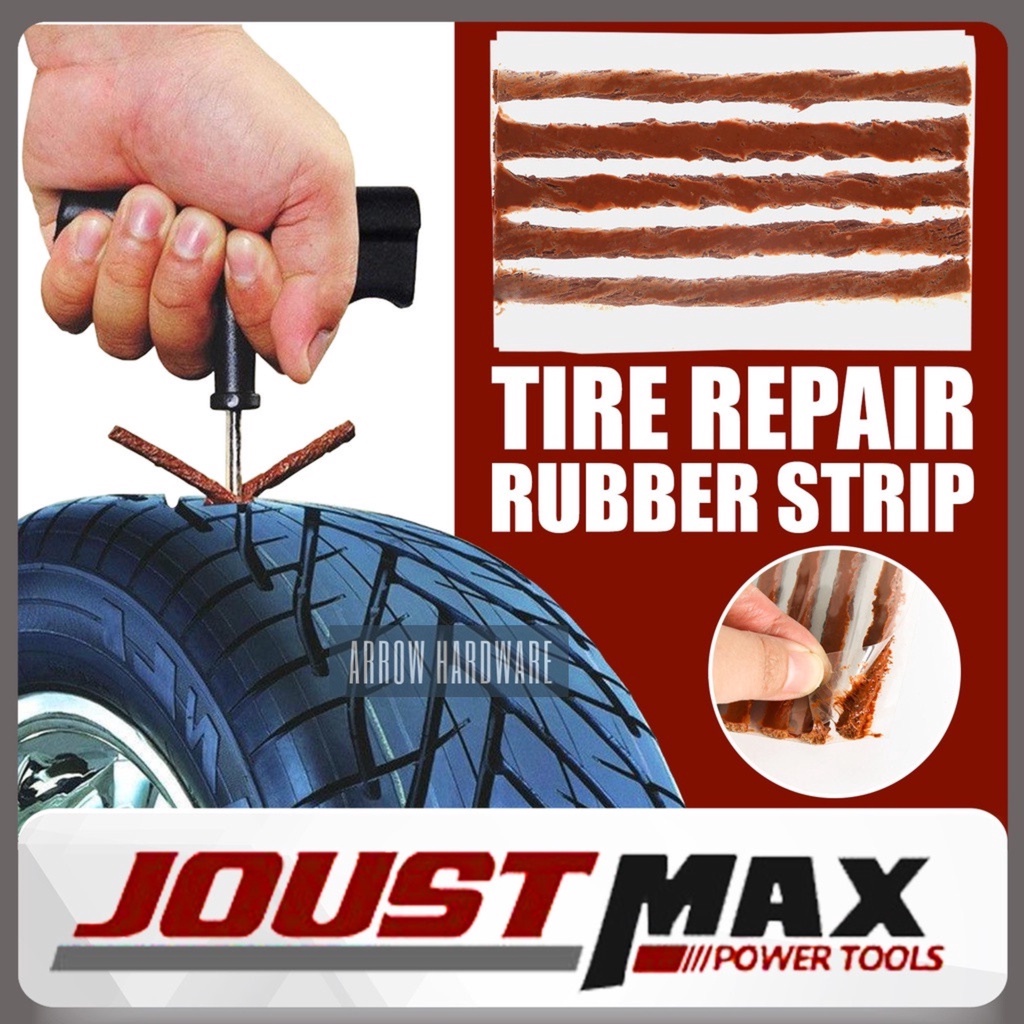 Tire Repair Kit Tubeless Flat car tire and motorcycle Shopee Philippines