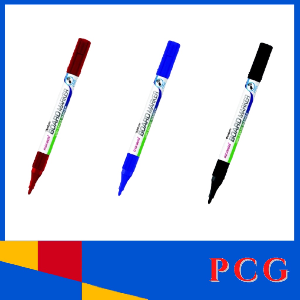 MONAMI WHITEBOARD MARKER FINE NIB BLACK/ RED/ BLUE Shopee Philippines