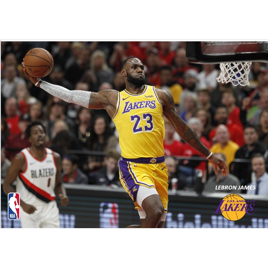 P0733 Lebron James vs Kobe Bryant NBA WALLPAPER Poster Wall Art