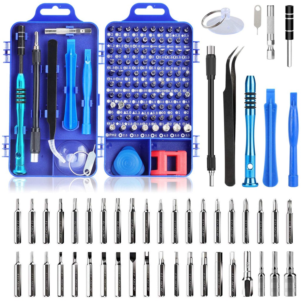 Precision Screwdriver Set, 110 in 1 Screwdriver Kit, Mini Magnetic ...