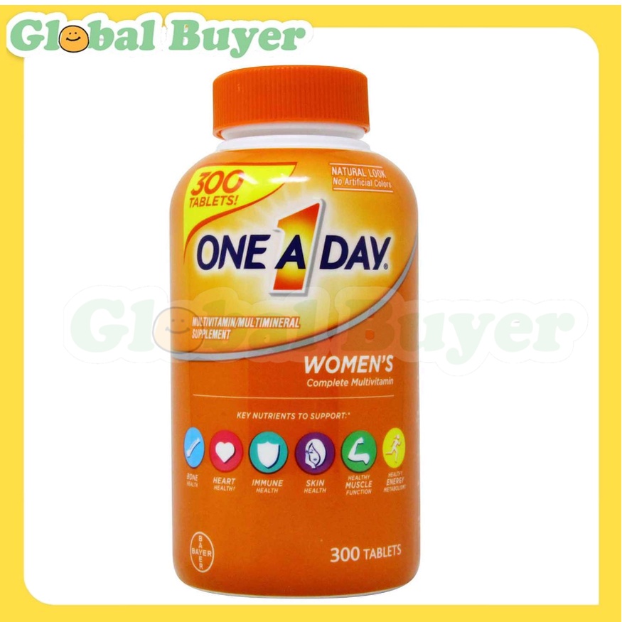 OneADay Women's Health Formula Multivitamin 300 Tablets Shopee