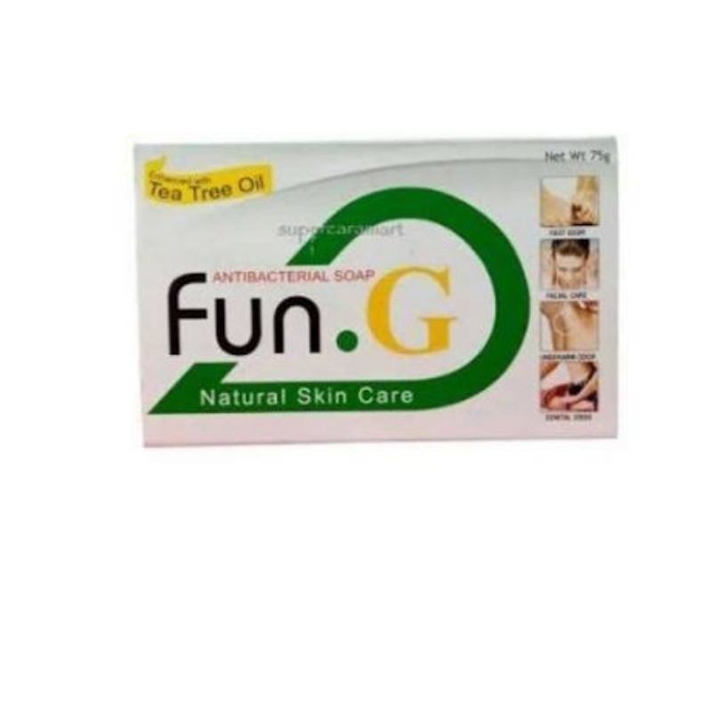 Fun G antibacterial soap with tea tree oil 75g | Shopee Philippines
