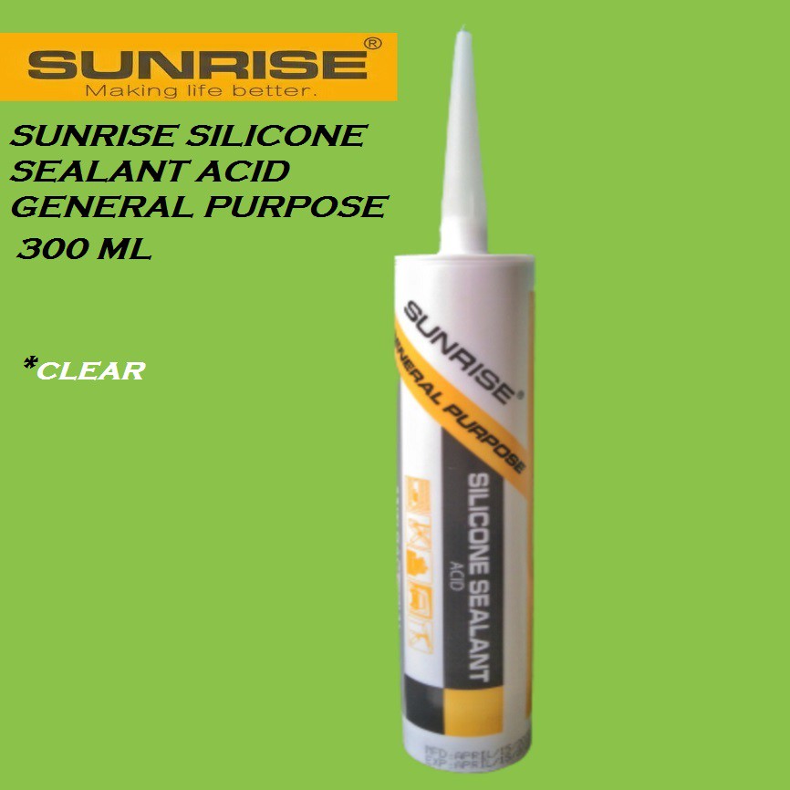 SUNRISE Silicone Sealant General All Purpose Sealant Shopee Philippines