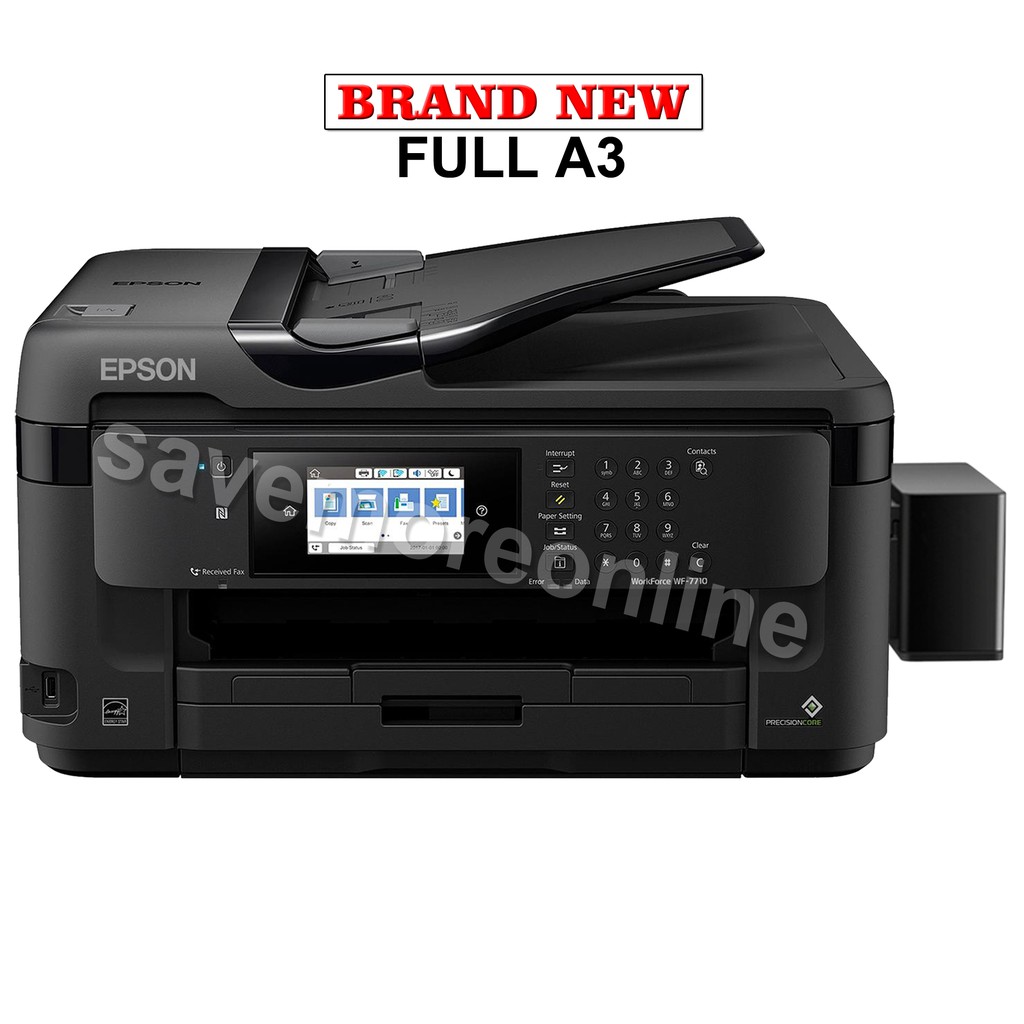 Epson Workforce Wf 7710dwf Printer W Ciss No Ink Wf 7710 Shopee Philippines 1023