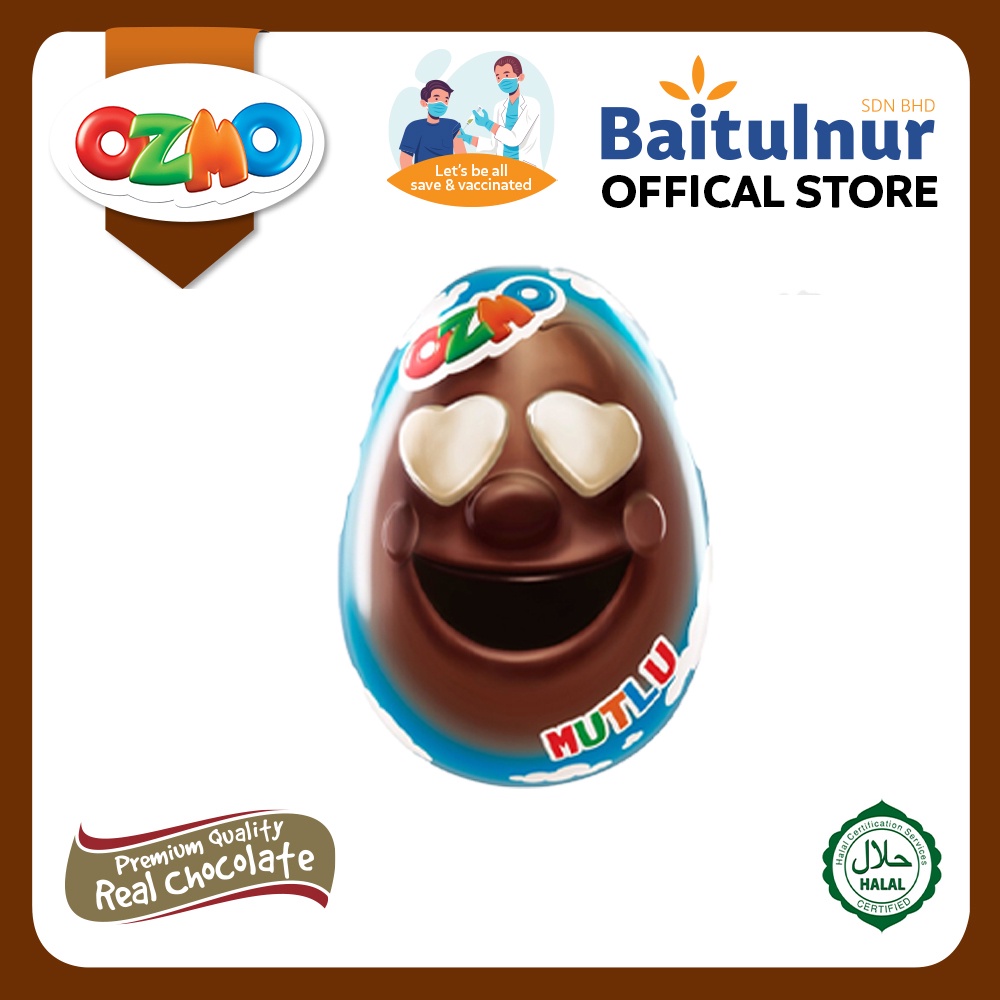 OZMO EGG Milk Chocolate Egg With Toy 20G | Shopee Philippines