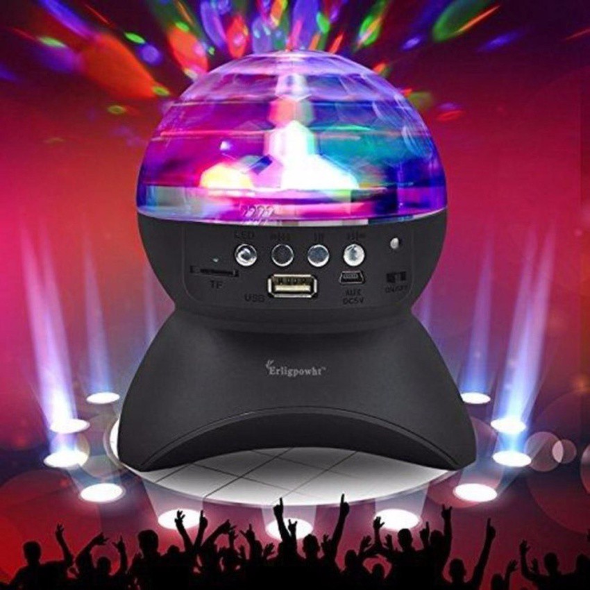 LED Crystal Ball Auto Rotating RGB Disco Light Music Player | Shopee ...