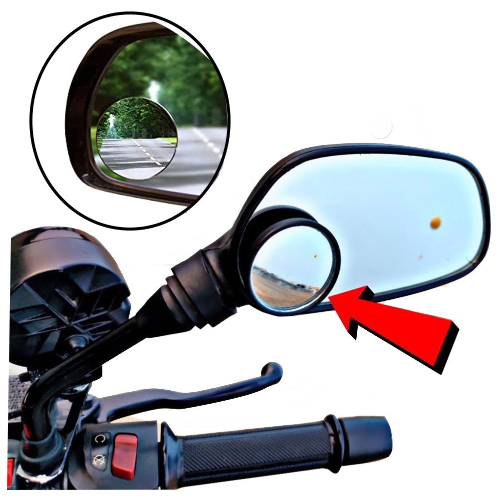 Blind Spot Mirror Round for Motorcycle COD Shopee Philippines